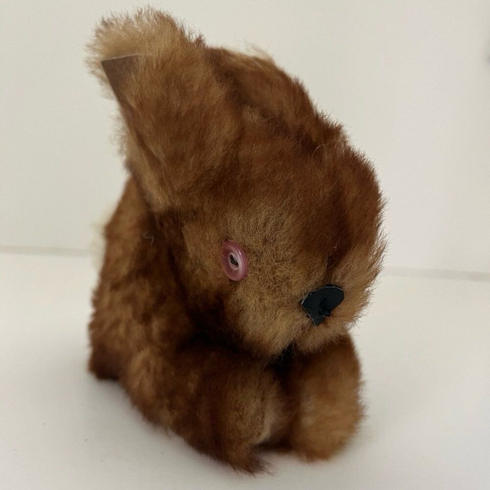 Vintage Small Plush Bunny Stuffed Animal